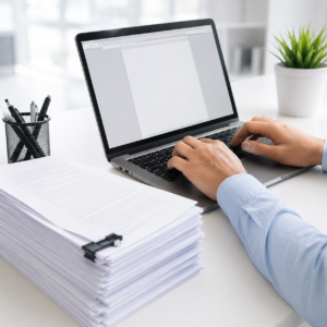 saisie de document